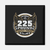 Aimant 225 Pound Bench Press Club For Powerlifter Weightl (Devant)