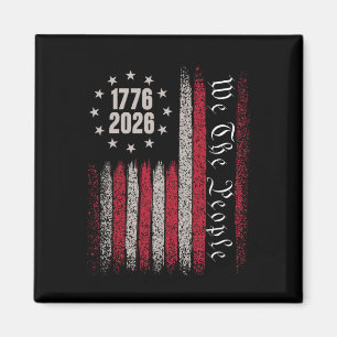 Aimant 250 Ans 1776 2026 250e Anniversaire 4 Juillet Été