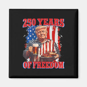 Aimant 250 Ans Amérique Trump 4 juillet 2026 Liberté Indé