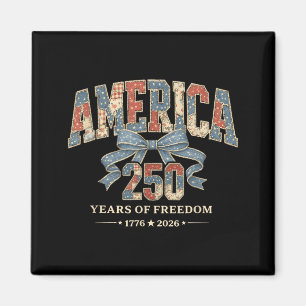 Aimant 250 Ans Anniversaire Amérique 1776-2026 USA 250e