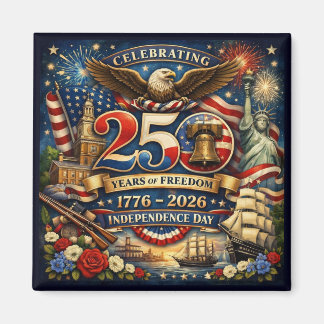 Aimant 250 Ans de Liberté (1776–2026)