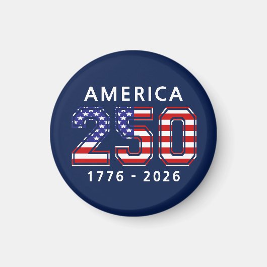 Aimant 250e anniversaire des États-Unis (Devant)