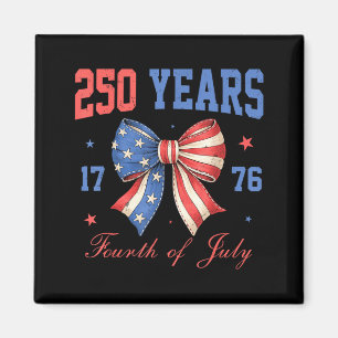 Aimant 250e anniversaire des États-Unis 1776 2026 pour ho