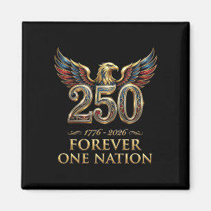 Aimant 250e anniversaire Usa patriotique 4 juillet indépe