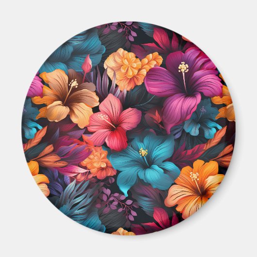 Aimant #25 Motif floral (Devant)