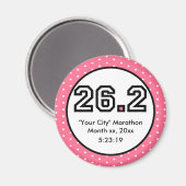 Aimant 26,2 Marathon (Recto/Verso)