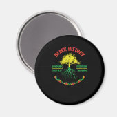 Aimant 26 Mois de l'histoire des Noirs Fierté africaine V (Recto/Verso)