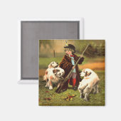 Aimant 29a Garçon et récupérateurs (Recto/Verso)