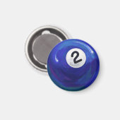 Aimant 2 balles (Recto/Verso)