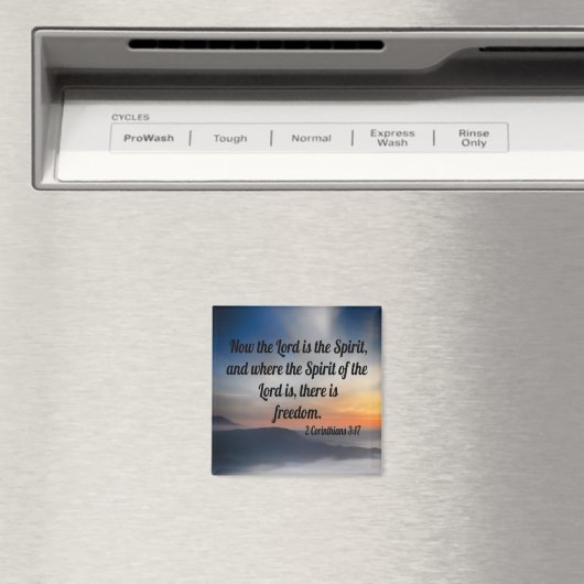 Aimant 2 Corinthiens 3:17 (In Situ (Lave-vaisselle))