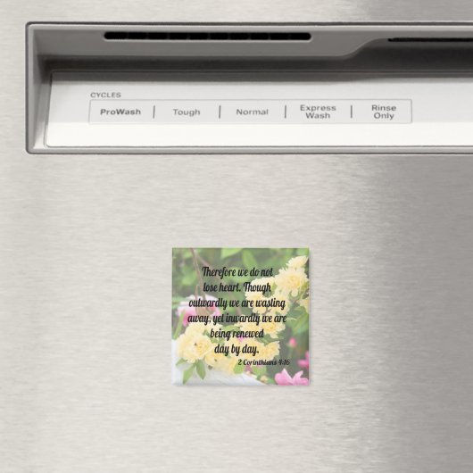 Aimant 2 Corinthiens 4:16 (In Situ (Lave-vaisselle))