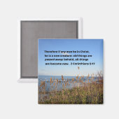 Aimant 2 Corinthiens 5:17 (Recto/Verso)