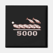 Aimant 2 Fishes 5 Breads Jesus Feeds The 5000 Christian B (Devant)