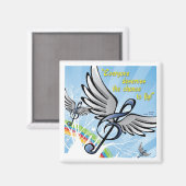 Aimant 2 pouces (Recto/Verso)