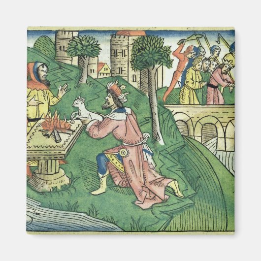 Aimant 2 Rois 16 9-16 Le peuple de Damas est pris c (Devant)