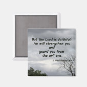 Aimant 2 Thessaloniciens 3:3 (Recto/Verso)