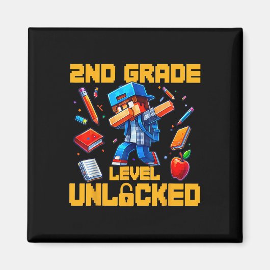 Aimant 2e niveau déverrouillé Dabbing Boys Gamer Ck To (Devant)