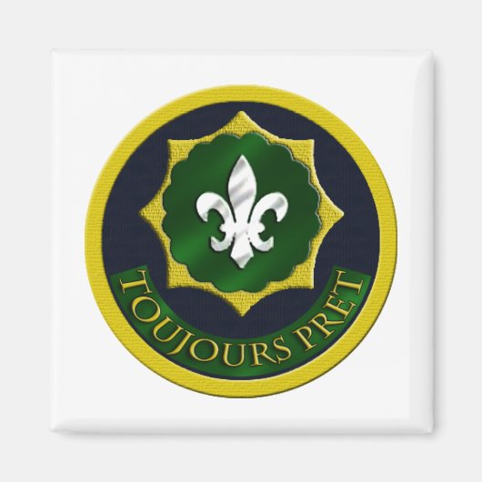 Aimant 2e Régiment blindés de calvaire (Devant)