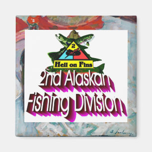Aimant 2ème Division de pêche de l'Alaska Enfer sur les n