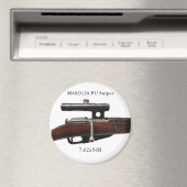 Aimant 2ème guerre mondiale Mosin Nagant (In Situ (Lave-vaisselle))