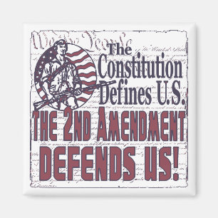 Aimant 2ème L'amendement défend les USA