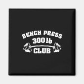 Aimant 300 Lbs Pound Bench Press Club Gym Weightlifting P (Devant)