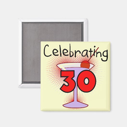 Aimant 30 t-shirts et cadeaux (Recto/Verso)