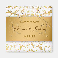 311-Golden diVine blanc délice Enregistrer la date