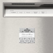 Aimant 311-Kelsie Silver Glam avec Couronne Enregistrer l (In Situ (Lave-vaisselle))