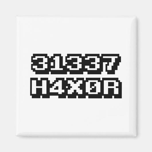 AIMANT 31337 H4X0R (Devant)