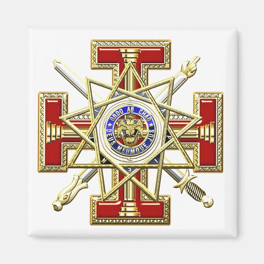 Aimant 33 Degré maçon (Devant)