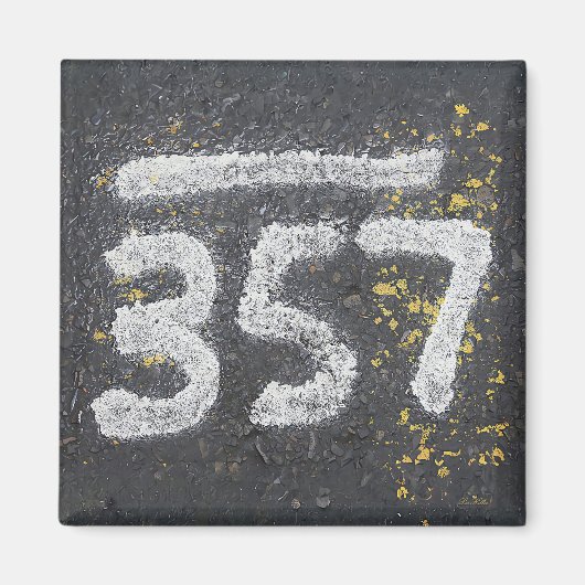 Aimant 357 Nombre de Maçon et Nombre Angélique (Devant)