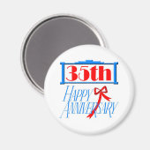 Aimant 35e anniversaire 3 (Recto/Verso)