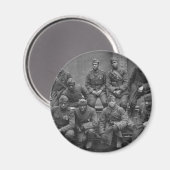 Aimant 369e Garde nationale de New York Harlem Hellfighte (Recto/Verso)