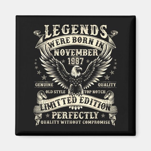 Aimant 38 Year Old Bday For Men 38th Birthday November 19 (Devant)