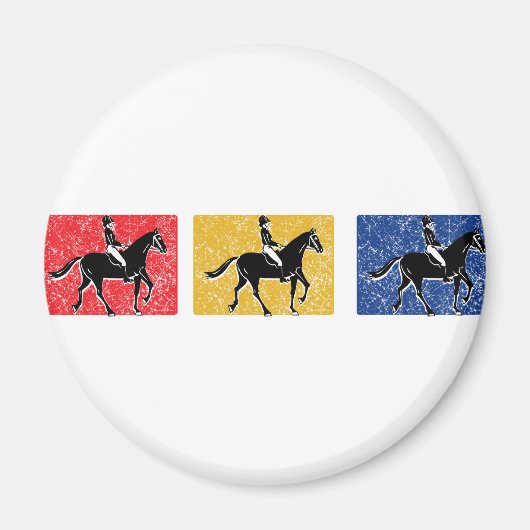 Aimant 3-Cheval-Riders (Devant)