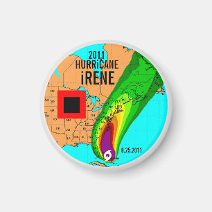 Aimant 3 de voie d'Irène d'ouragan