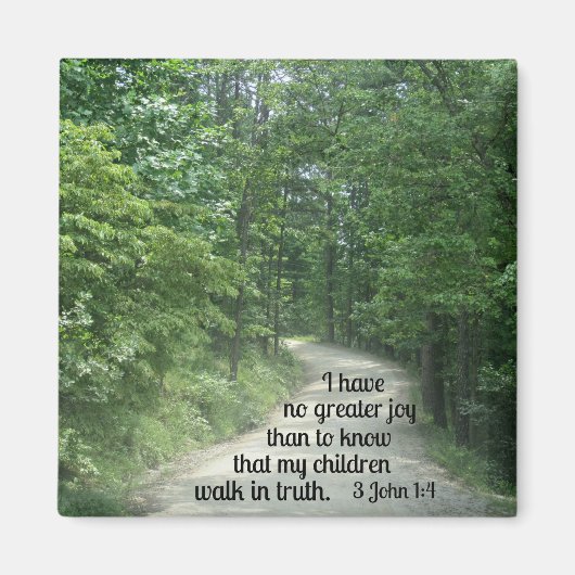 Aimant 3 Jean 1:4 (Devant)