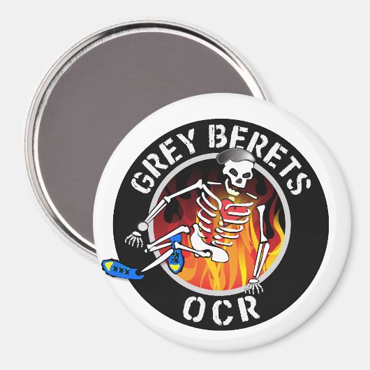 Aimant 3 pouces (Recto/Verso)