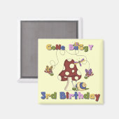 Aimant 3ème Bogue T-shirts et cadeaux d'anniversaire (Recto/Verso)