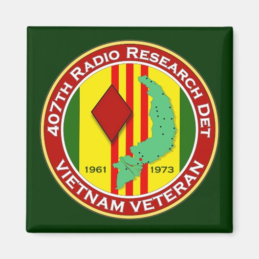 Aimant 407e RRD - ASA Vietnam (Devant)
