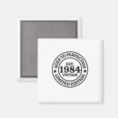 Aimant 40e anniversaire (Recto/Verso)