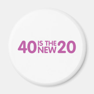 Aimant 40e anniversaire