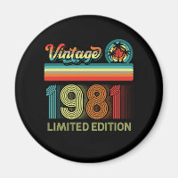 41e anniversaire Décorations Hommes 41 ans 1981