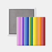 Aimant 42 bandes arc-en-ciel (Recto/Verso)