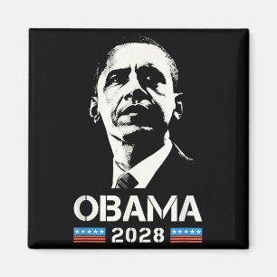 Aimant 44-48 Obama pour le président '28 2028 4 juill