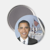 Aimant 44ème Président Memorabilia (Recto/Verso)