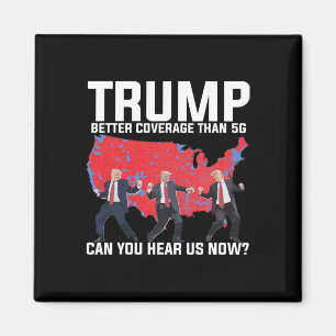 Aimant 45 47 Mega Dancing Trump 5g Carte Élection Républi