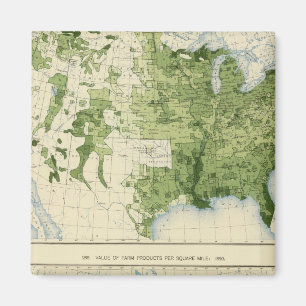 Aimant 45 Produits agricoles de valeur 1890