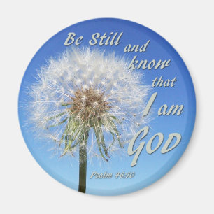 Aimant 46:10 de psaume - soyez toujours et sachez